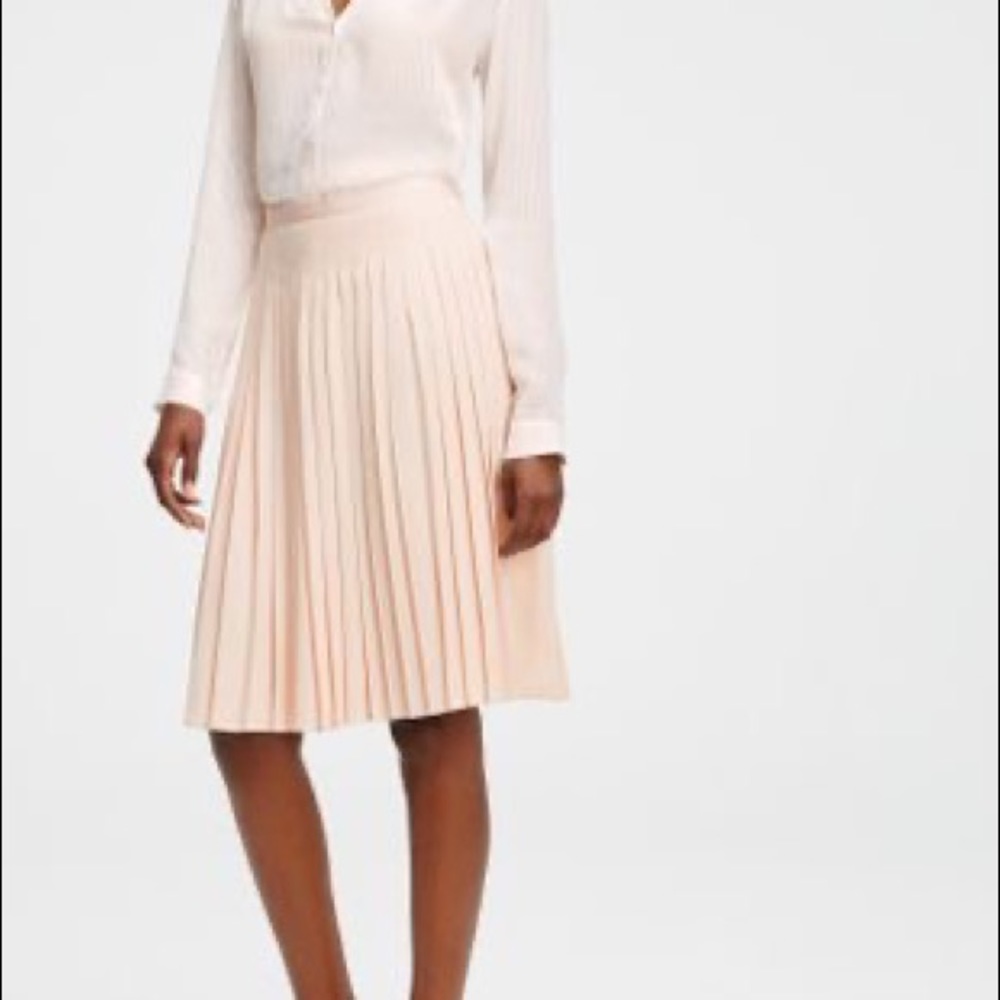 Women’s Pink Pleated Skirt